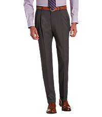 Signature Collection Traditional Fit Pleated Dress Pant