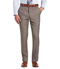Traveler Collection Tailored Fit Flat Front Dress Pants