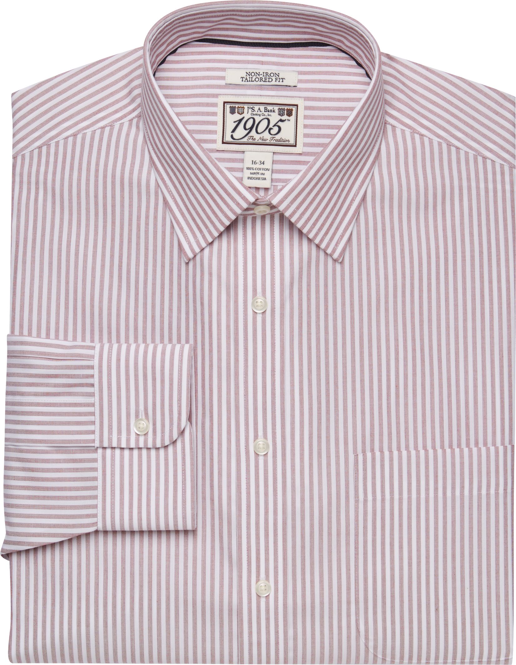 1905 Spread Collar Tailored Fit Dress Shirt
