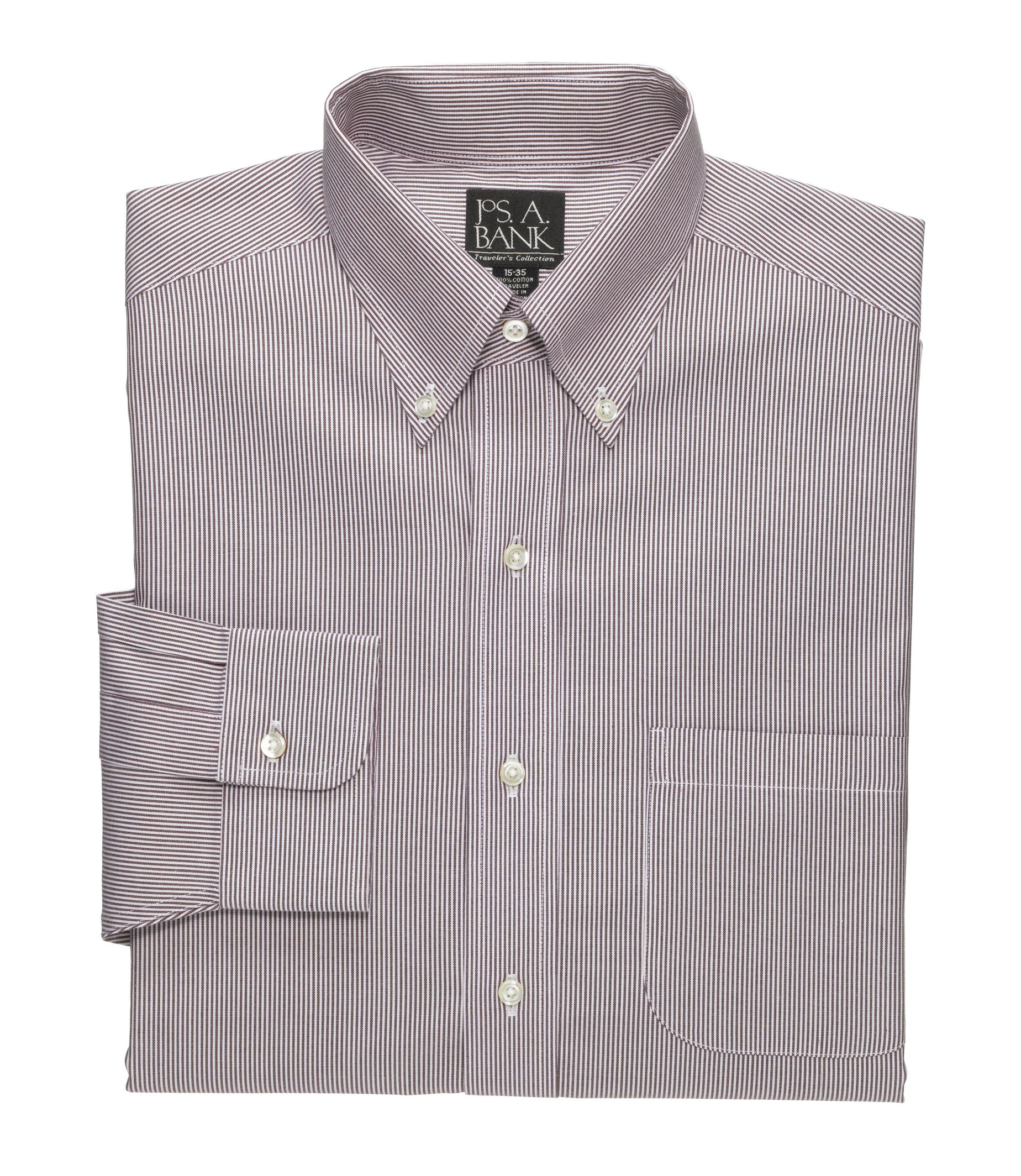 Traveler Open Pointed Folded Collar Shirt