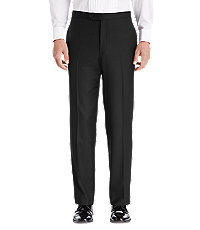 1905 Collection Tailored Fit Flat Front Tuxedo Separate Pants - Big & Tall