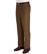 Executive Collection Tailored Fit Flat Front Dress Pants - Big & Tall