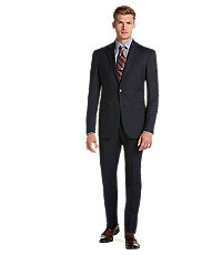 Executive Collection Tailored Fit Tonal Stripe Men's Suit