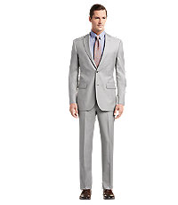 Signature Imperial Blend Collection Tailored Fit Solid Men's Suit - Big & Tall
