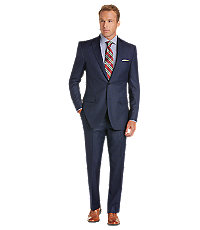 Signature Collection Imperial Blend Traditional Fit Plaid Men's Suit