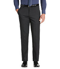 Travel Tech Collection Slim Fit Tic Solid Flat Front Men's Suit Separate Pants - Big & Tall