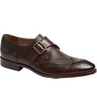 Joseph Abboud Rodi Monk Strap Wingtip Dress Shoes