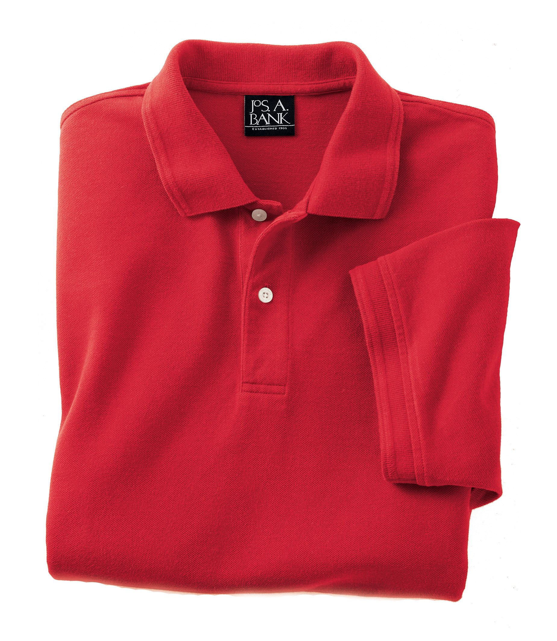 Cotton Pique Polo- Get Your 2nd 25% OFF, 3rd FREE!