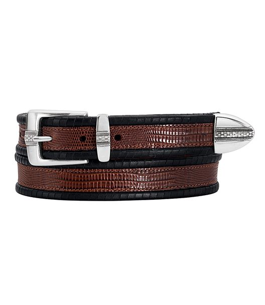 Lizard Embossed Casual Belt

