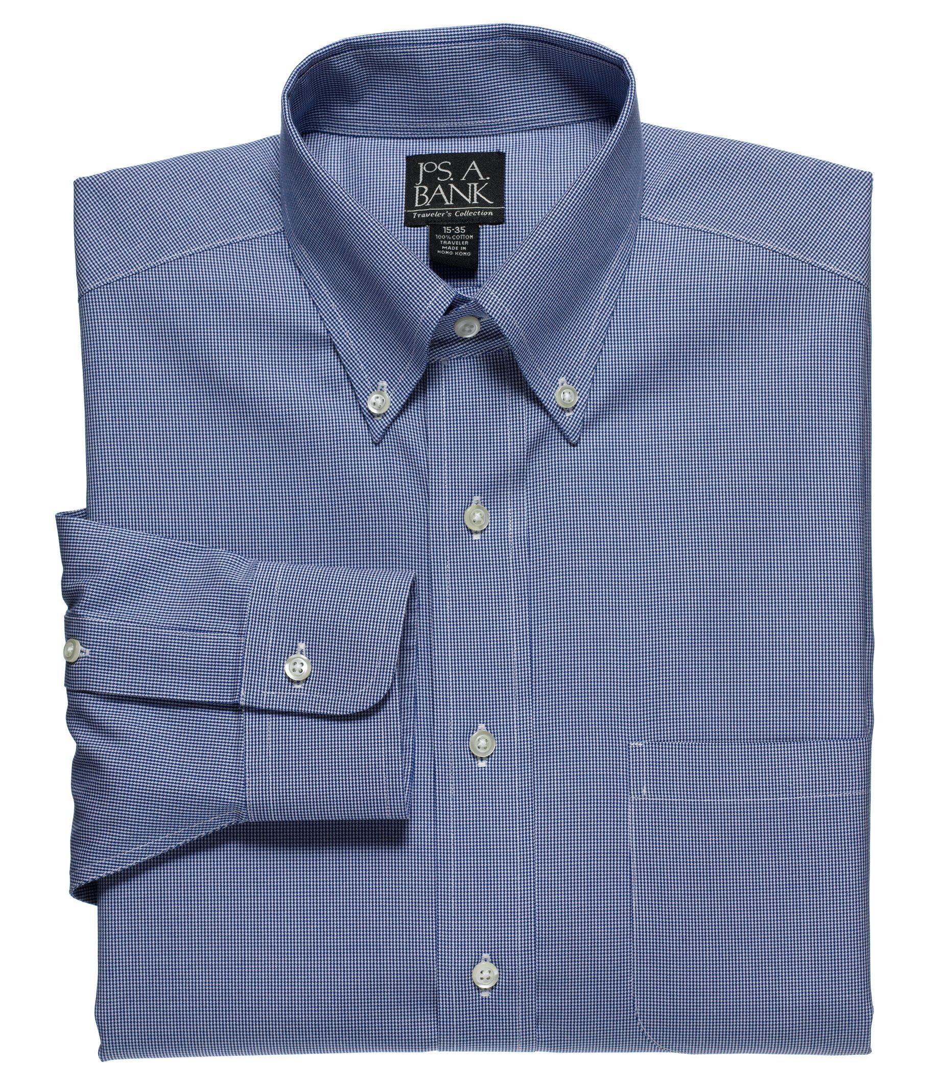 Traveler Open Pointed Folded Collar Shirt main image 1