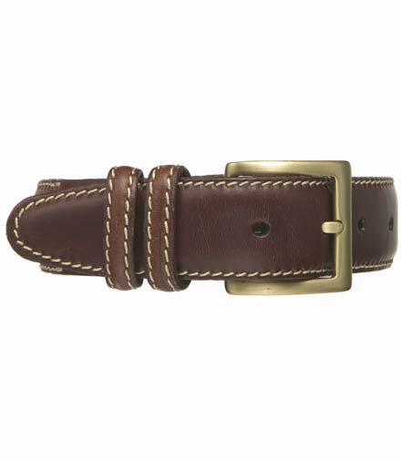 Contrast Stitch Casual Belt