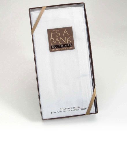 Pure Cotton Handkerchiefs (6 Pack)