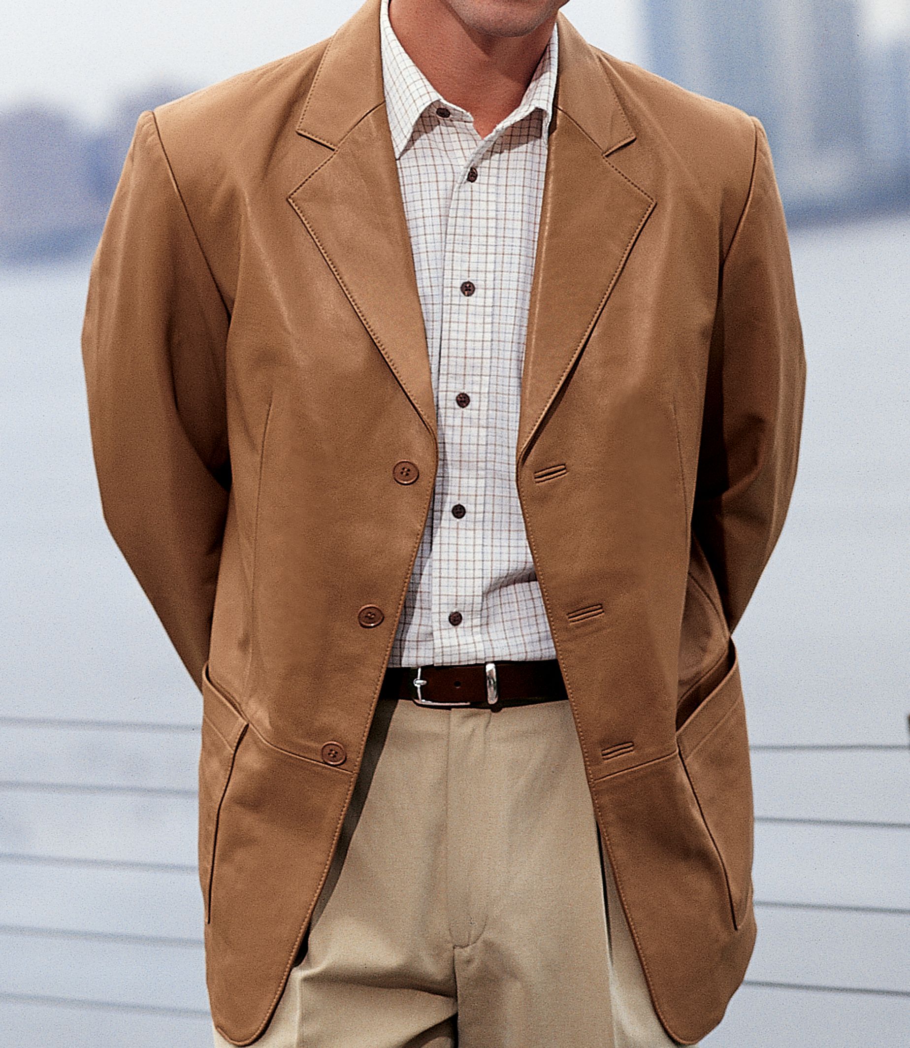 New Zealand Lambskin Blazer
