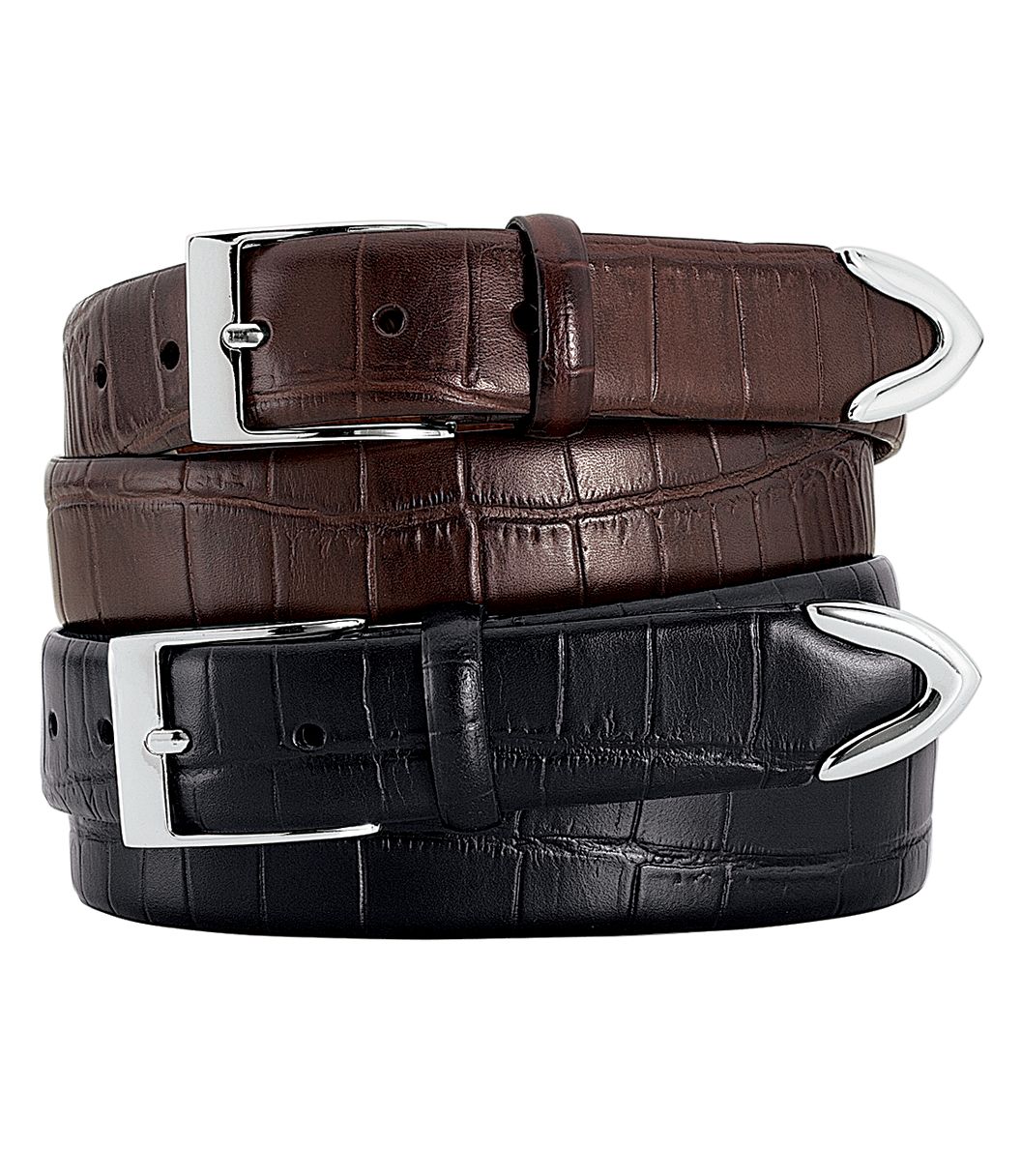 Matte Gator Casual Belt
