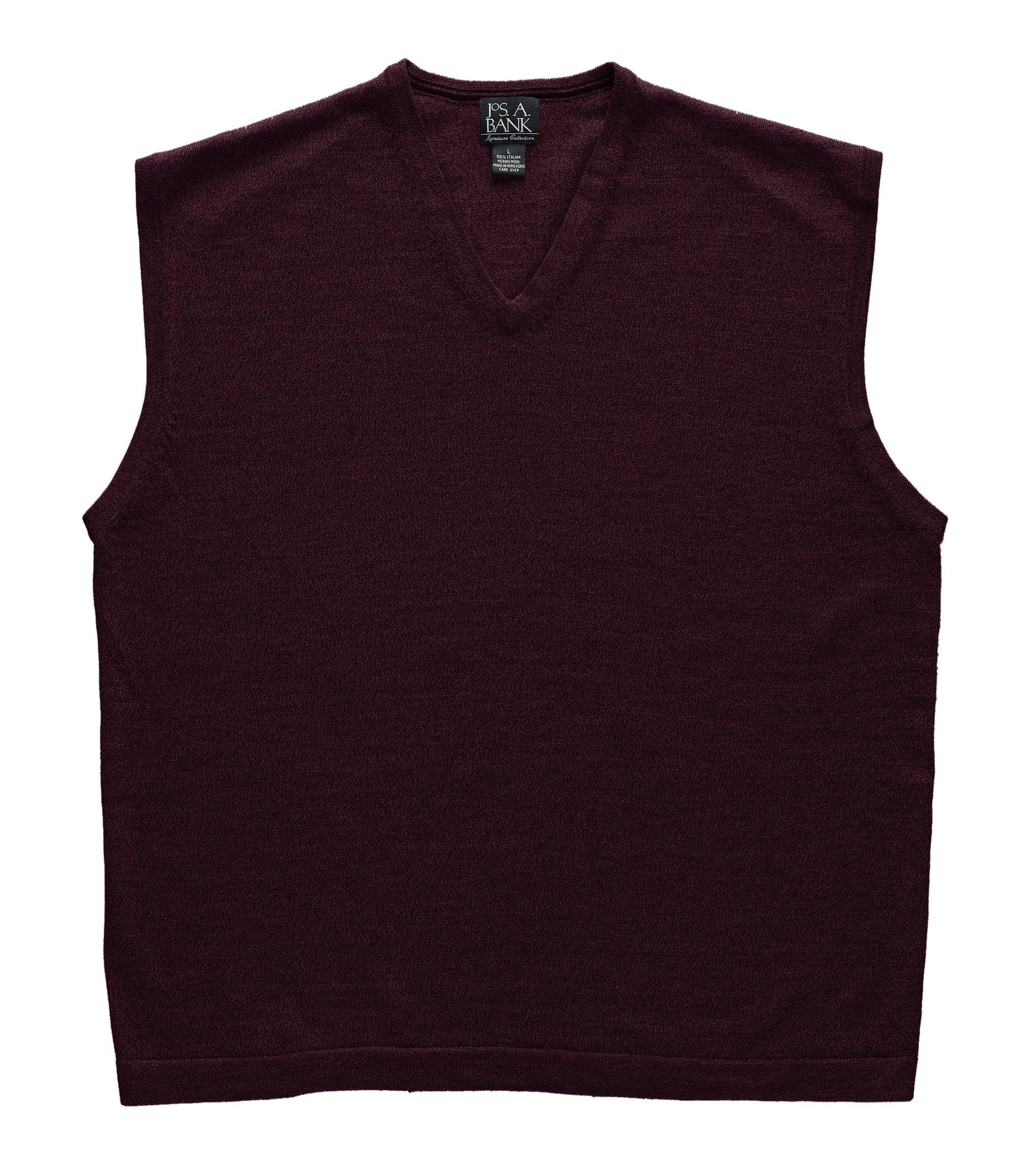 Signature Merino Wool Sweater Vest- Get Your 2nd 25% OFF, 3rd FREE!