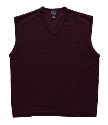 JoS. A. Bank Signature Merino Wool Sweater Vest