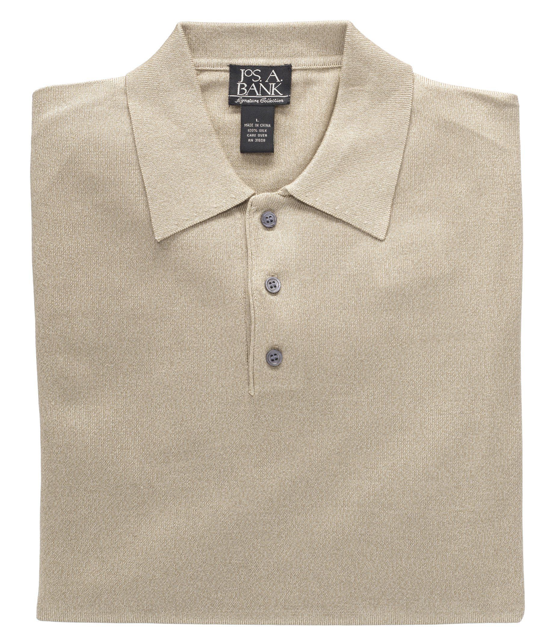 Signature Silk Men's Polo