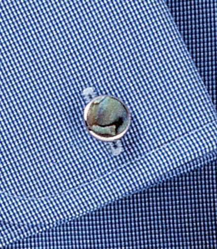 Classic Abalone Shell Cufflinks