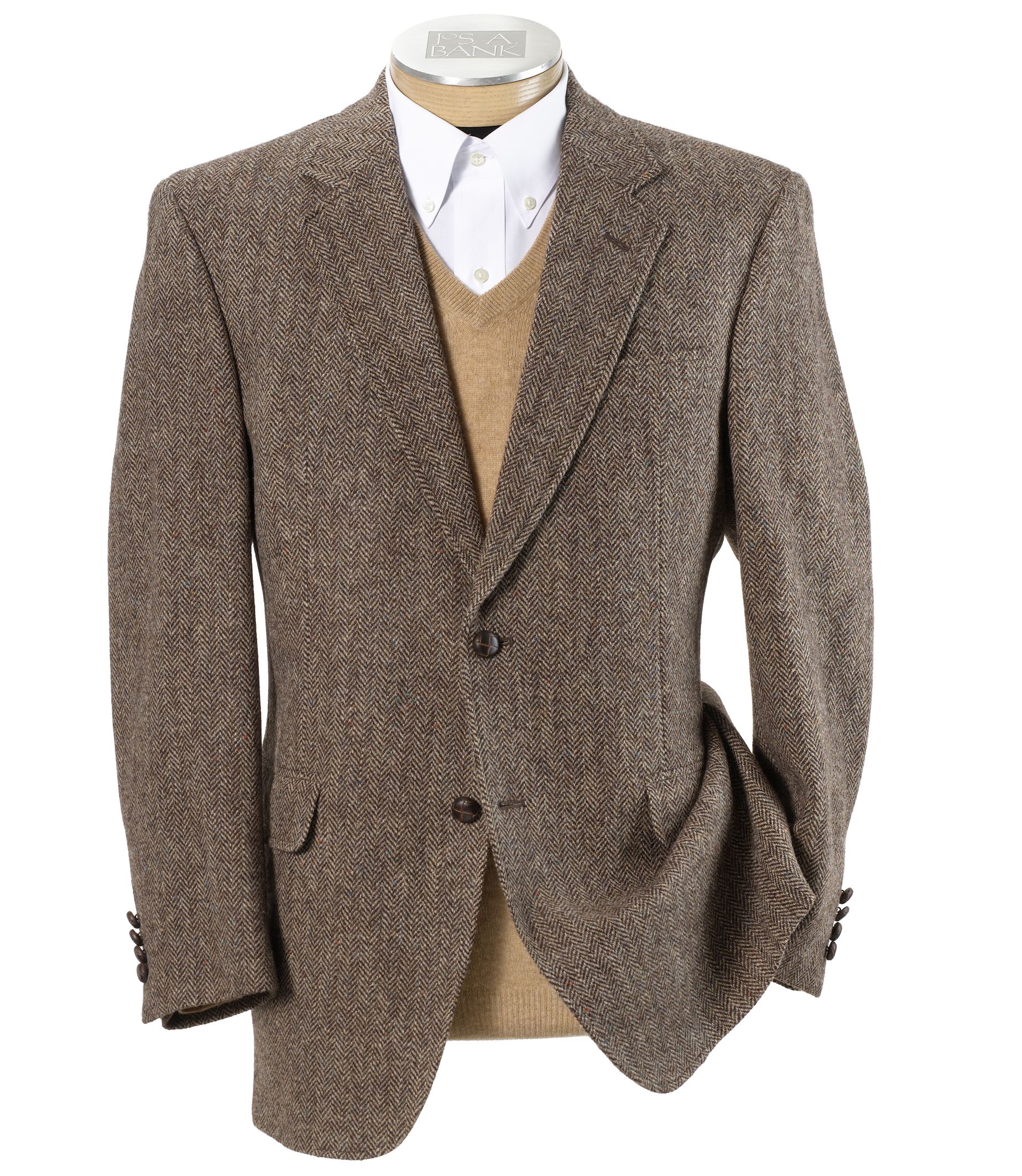 Executive 2-Button Harris Tweed Sportcoat- Buy 1, Get 2nd for $99, 3rd FREE!
