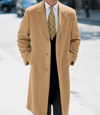 JoS. A. Bank Camel Hair Topcoat