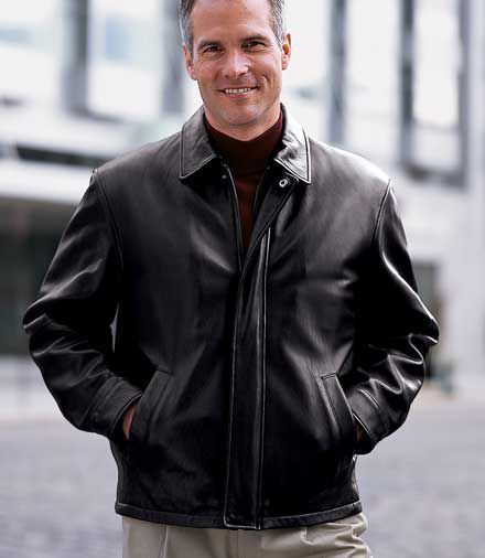 Signature Open Bottom New Zealand Lambskin Jacket Long Length

