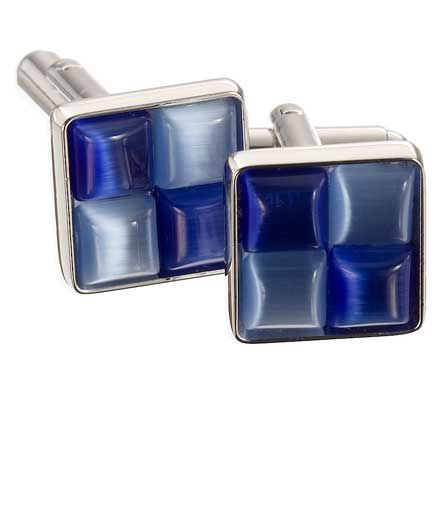 Two-tone Square Cufflinks
