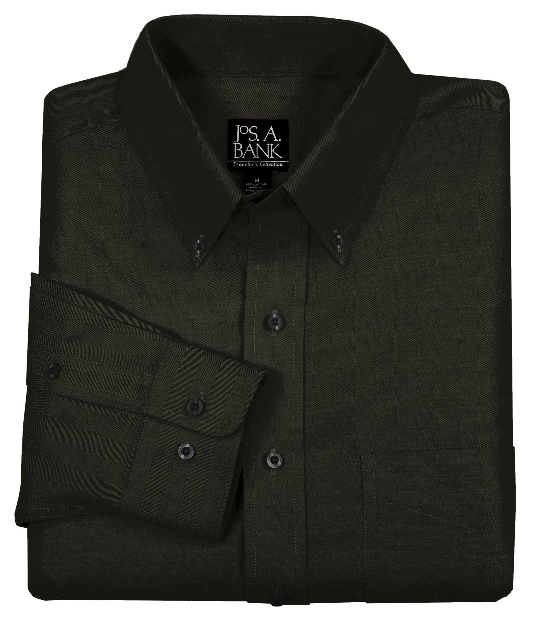 herringbone cotton shirt