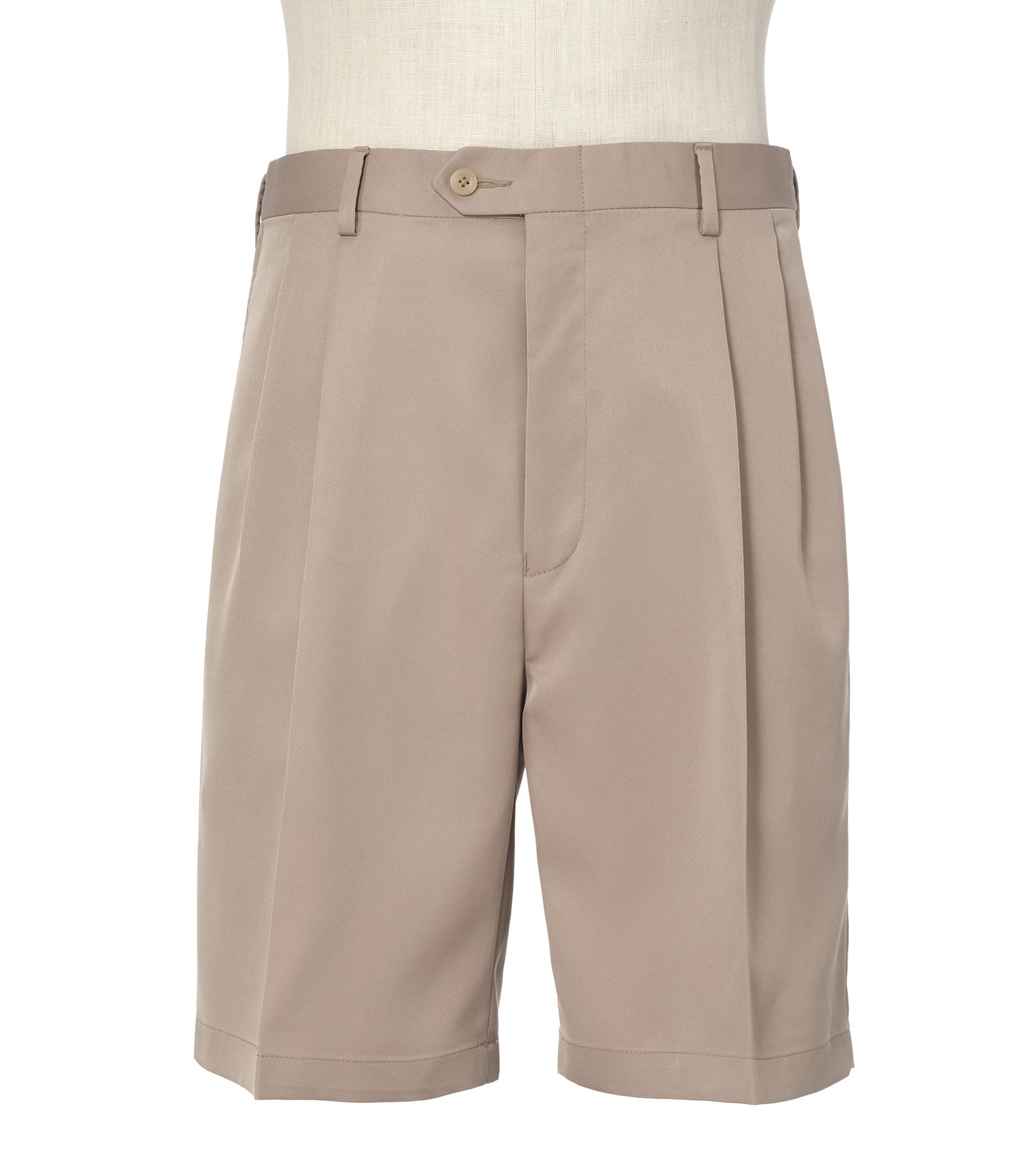 David Leadbetter's Pleated Front Performance Golf Shorts