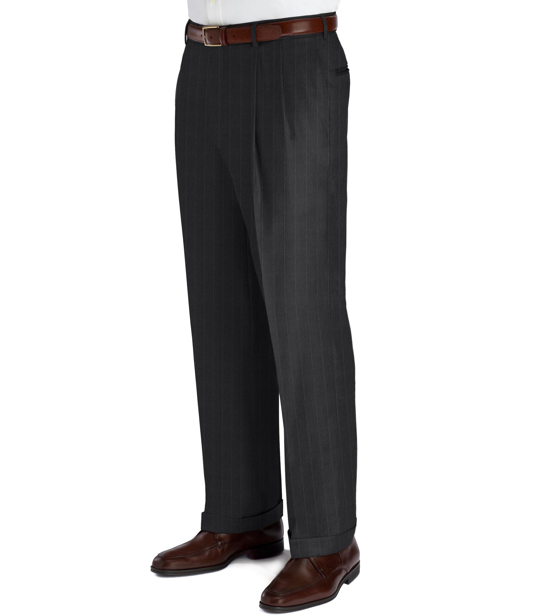 Signature Pleated Front Trousers