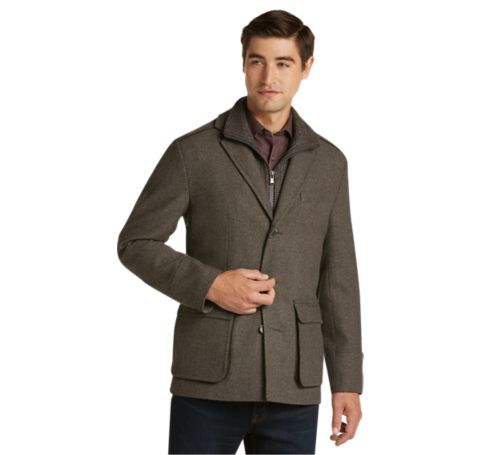 Reserve Collection Tailored Fit Car Coat - Reserve Outerwear | Jos ...