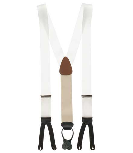 White Formal Braces