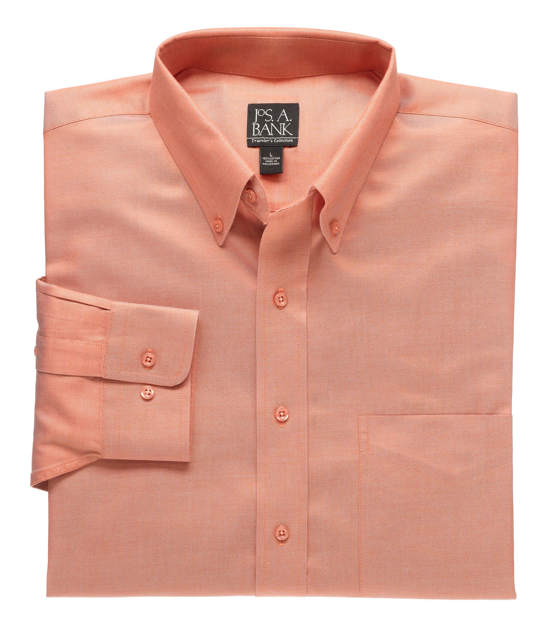 Twill Long-Sleeve Cotton Traveler Sportshirts- Get Your 2nd 25% OFF, 3rd FREE!