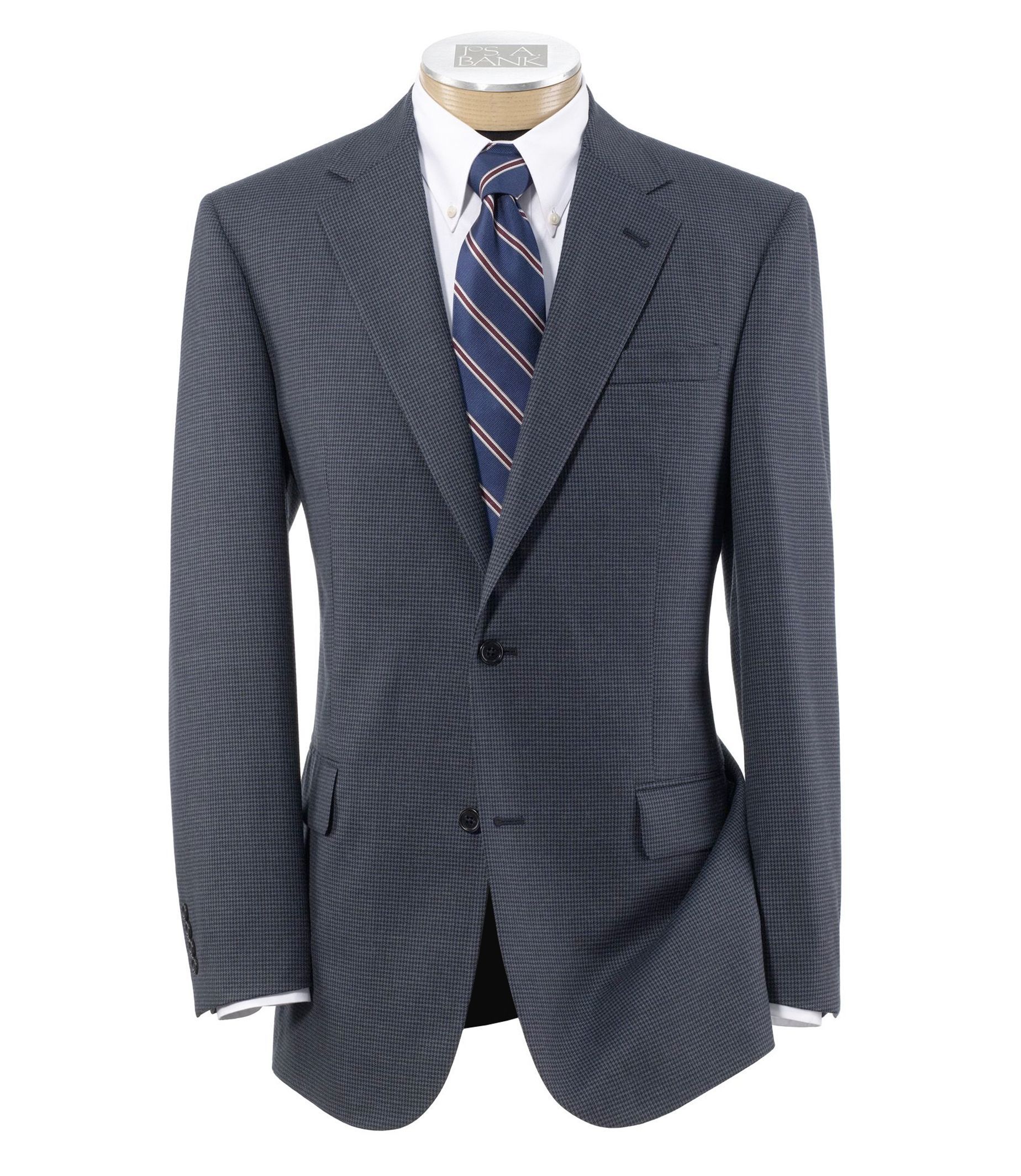 Signature 2-Button Wool Patterned Sportcoat