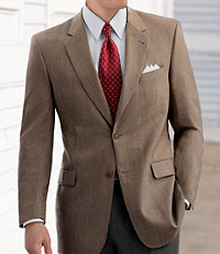 Signature Collection Traditional Fit Patterned Sportcoat