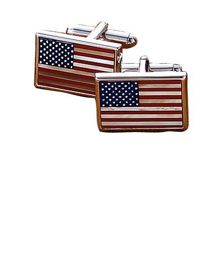 American Flag Cufflinks