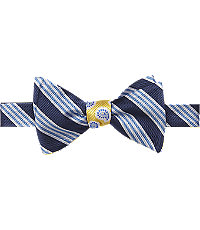 Jos. A. Bank Stripe & Pine Self-Tie Bow Tie