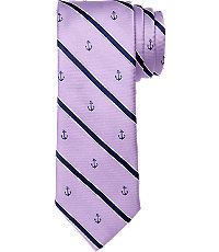1905 Collection Stripe & Anchor Tie