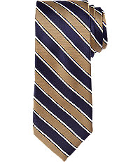 Executive Collection College Stripe Tie - Long
