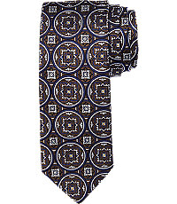 Signature Gold Circle Medallion Tie