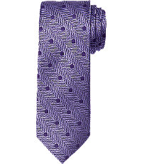 Joseph Abboud Herringbone Dot Tie