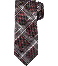 Joseph Abboud Basketweave Plaid Tie