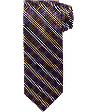 Signature Collection Plaid Stripe Tie
