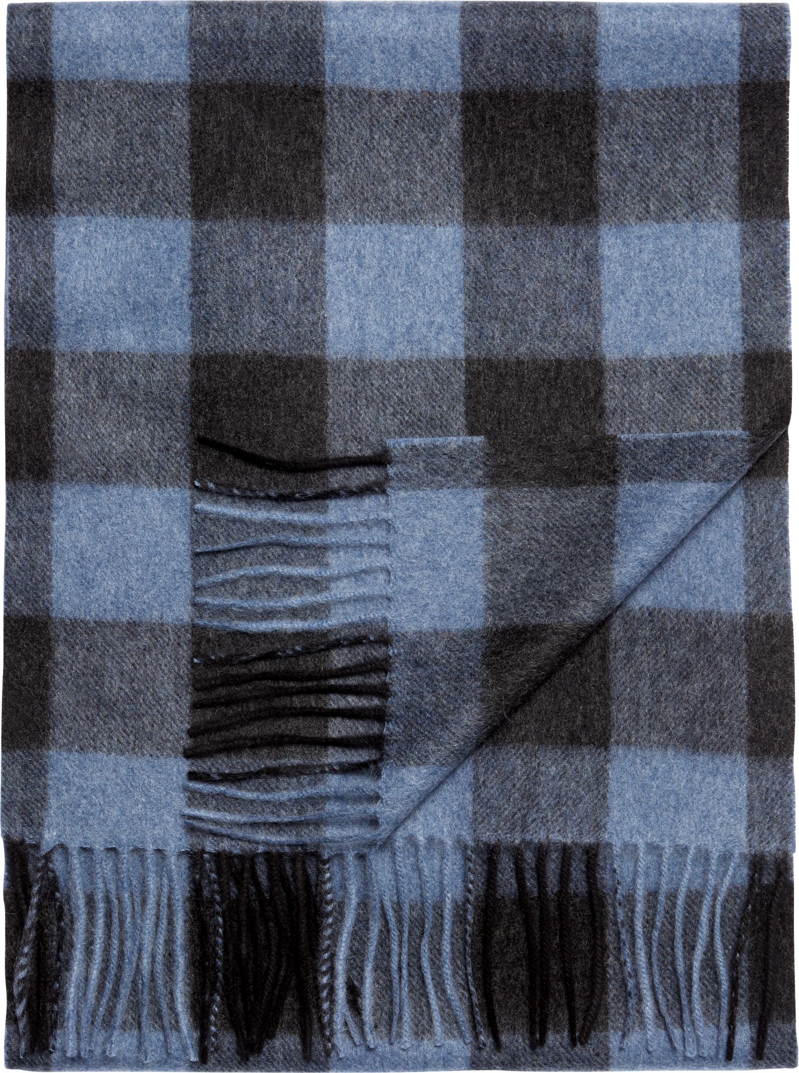 Jos. A. Bank Buffalo Plaid Cashmere Scarf