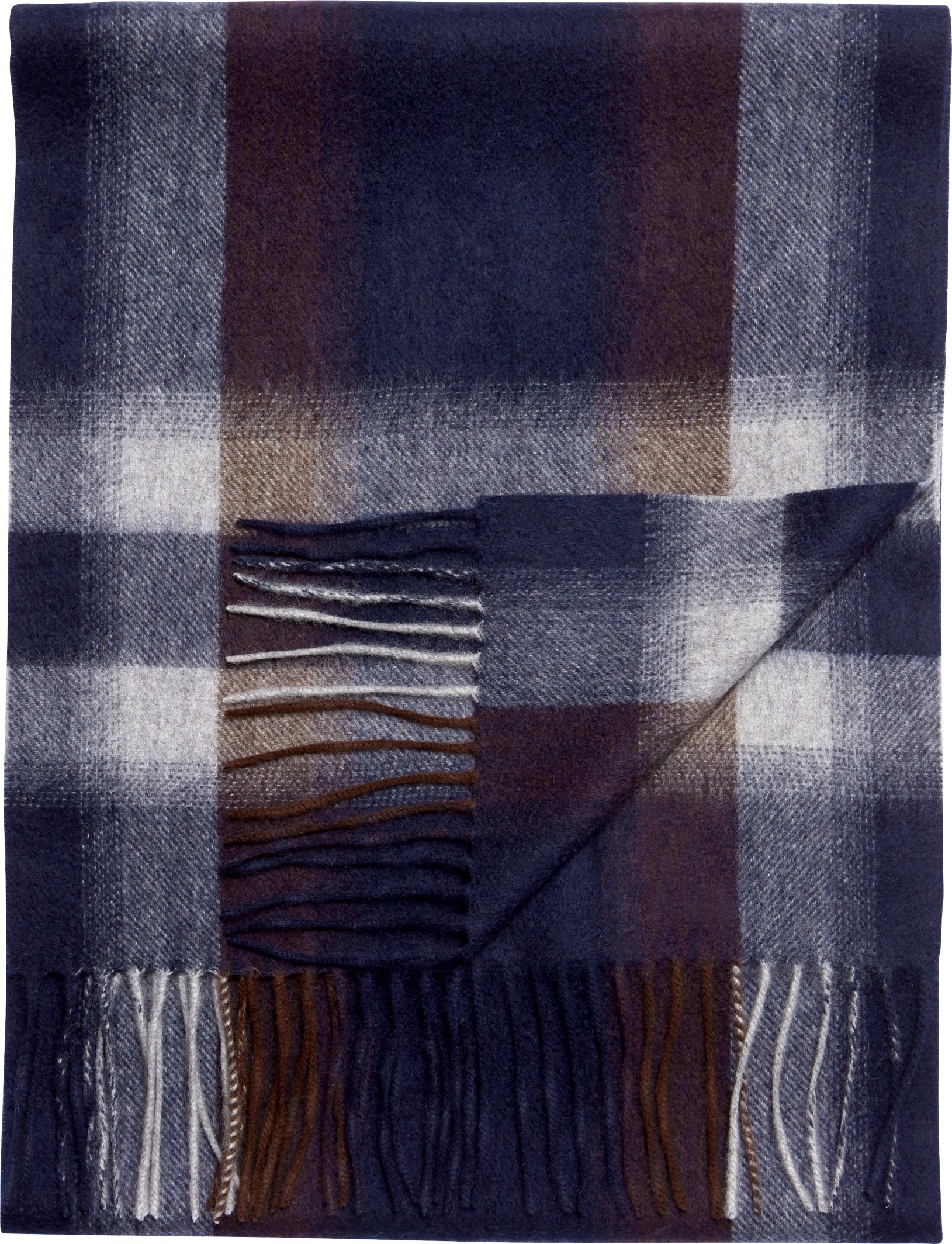 Jos. A. Bank Ombre Plaid Cashmere Scarf