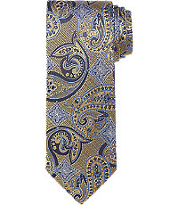 Signature Collection Medallion & Paisley Tie