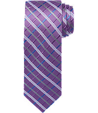 Traveler Collection Plaid Stripe Tie
