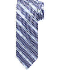Traveler Diagonal Stripe Tie - Long