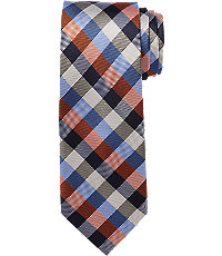 Traveler Collection Gingham Check Tie
