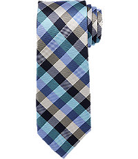 Traveler Collection Gingham Check Tie