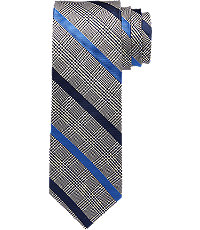 1905 Collection Plaid & Stripes Tie
